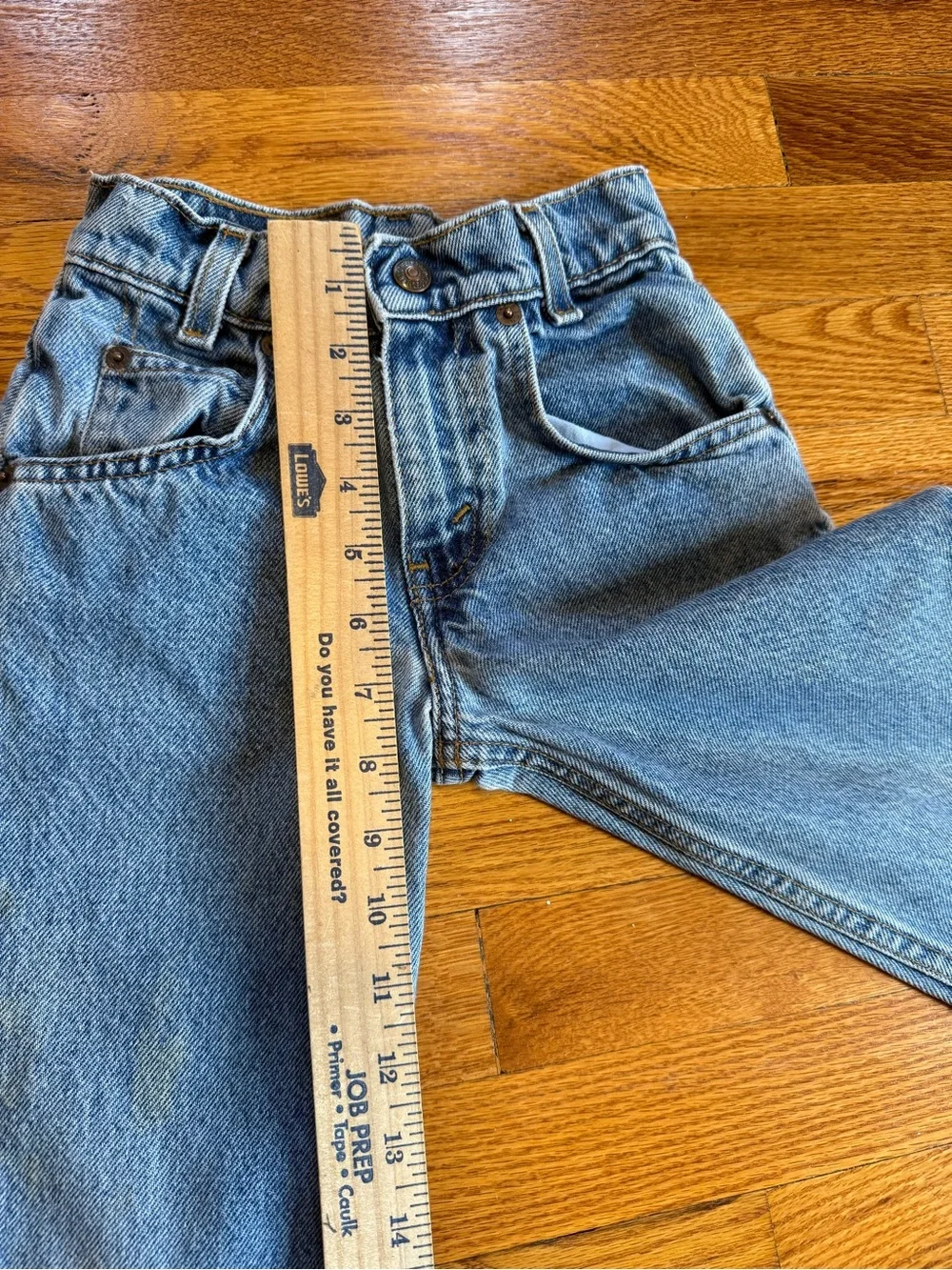 Vintage 80s 90s Levi’s Jeans, Orange Tab Pants (Kids Youth Size 5) 31150-0214